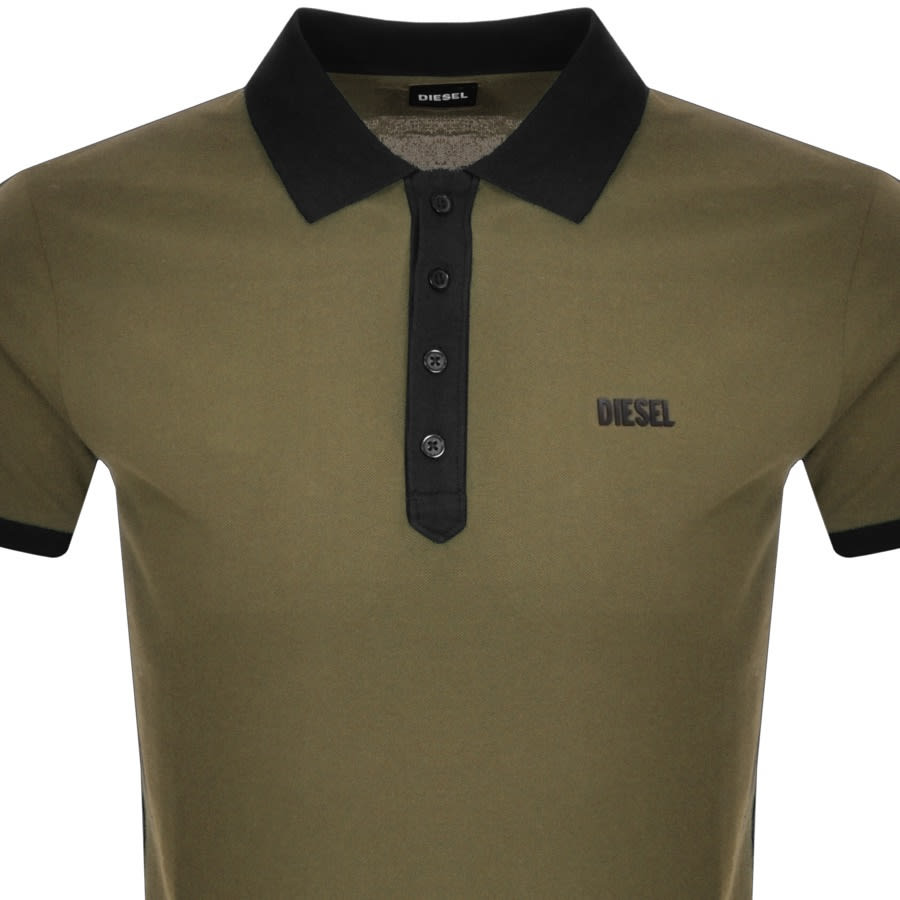 Alternative Image for ProductDiesel T Skatt Polo T Shirt Green2